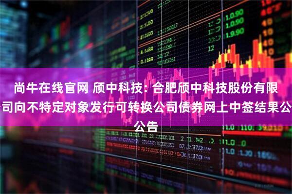 尚牛在线官网 颀中科技: 合肥颀中科技股份有限公司向不特定对象发行可转换公司债券网上中签结果公告