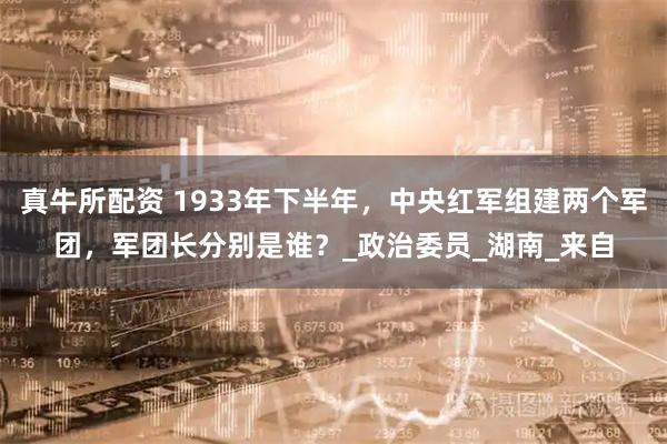 真牛所配资 1933年下半年，中央红军组建两个军团，军团长分别是谁？_政治委员_湖南_来自